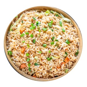 2 plates Veg Fried Rice